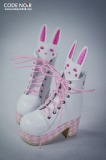    CN Shoes CMS000062 - White x Pink Rabbit